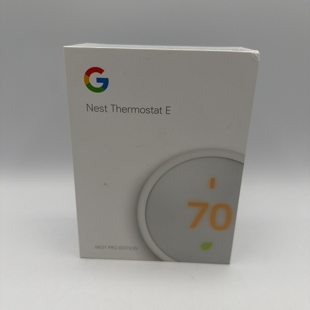 Google Nest Thermostat E Smart Programmable Thermostat T4001ES